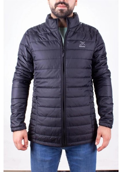 M-Basic Man Padded Coat 2Pr Siyah Erkek Mont