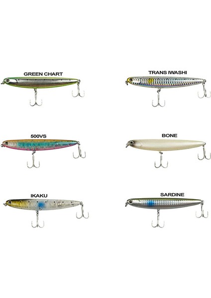 Dog Walker 11CM 12GR Su Üstü Maket Yem Trans Iwashi