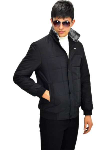 Erkek Büyük Beden Spor Peluş Yaka Mont M3096 BGL-ST03243 fiyatları