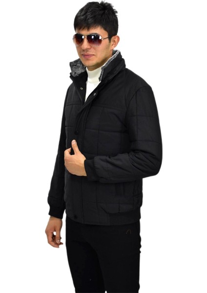 Erkek Büyük Beden Spor Peluş Yaka Mont M3096 BGL-ST03243 fırsatları