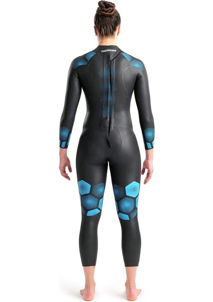 Thunder Wetsuit Kadın Siyah Yüzücü Yarış Mayosu 005630510 fiyatları