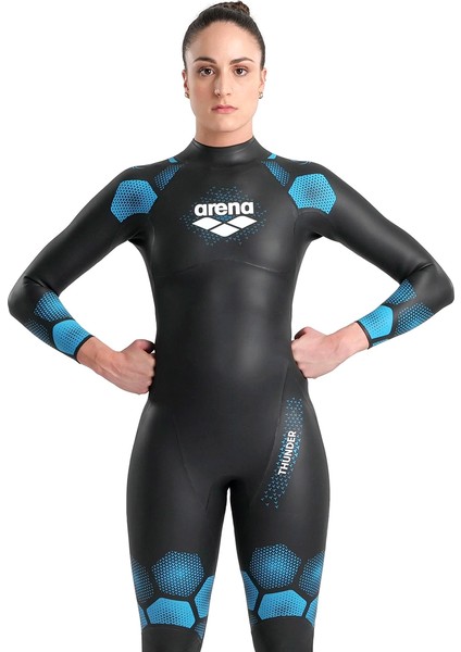 Thunder Wetsuit Kadın Siyah Yüzücü Yarış Mayosu 005630510 modelleri