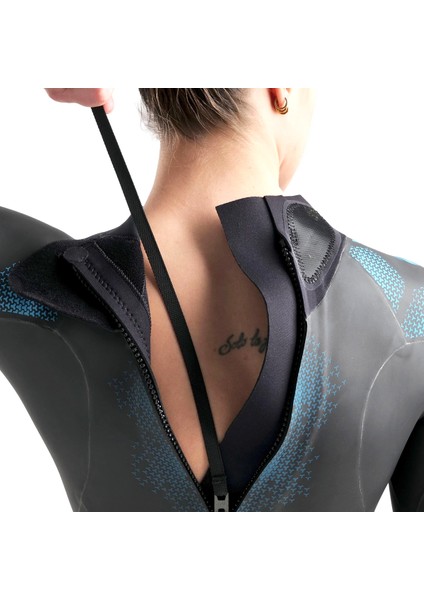 Thunder Wetsuit Kadın Siyah Yüzücü Yarış Mayosu 005630510 fırsatları