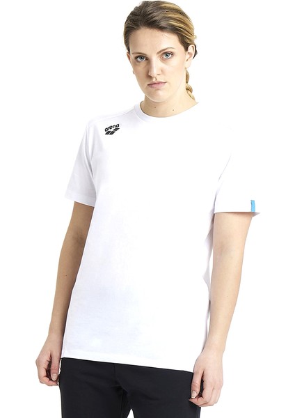 Team Panel Erkek Beyaz Günlük Stil T-Shirt 004899100 fırsatları