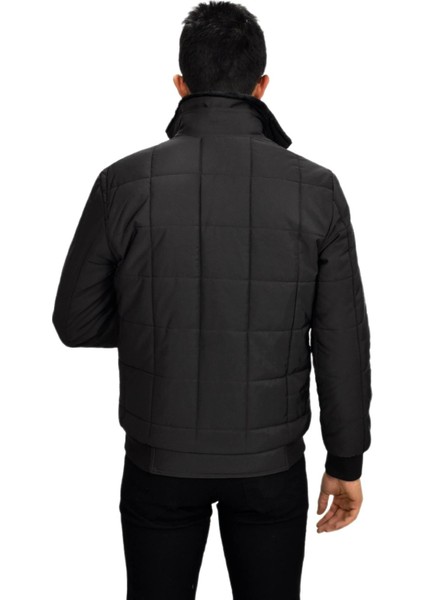 Erkek Spor Peluş Yaka Mont M3096 BGL-ST03242