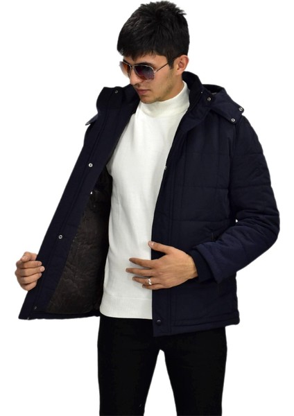 Erkek Spor Kapüşonlu Mont M3104 BGL-ST03237 fırsatları