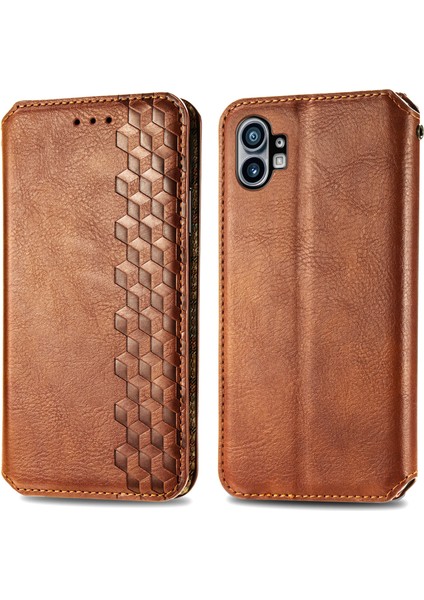 Nothing Phone (1) Kart Tutuculu Cüzdan Kılıfı, Pu Deri Çevirme Çubuğu Darbeye Dayanıklı Kapak (Yurt Dışından) fiyatları