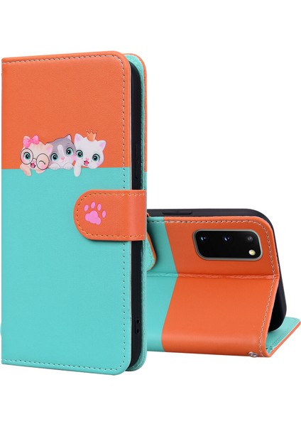 Samsung Galaxy S20 Sevimli Hayvan Desenli Kart Yuvalı Cüzdan Kılıfı (Yurt Dışından) indirimleri