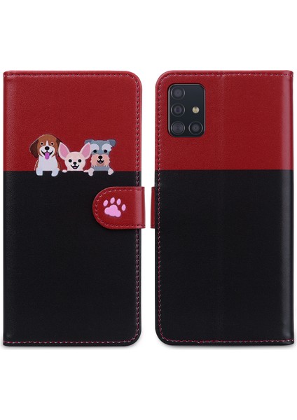 Samsung Galaxy A51 4g Sevimli Hayvan Desenli Kart Yuvalı Cüzdan Kılıfı (Yurt Dışından) indirimleri