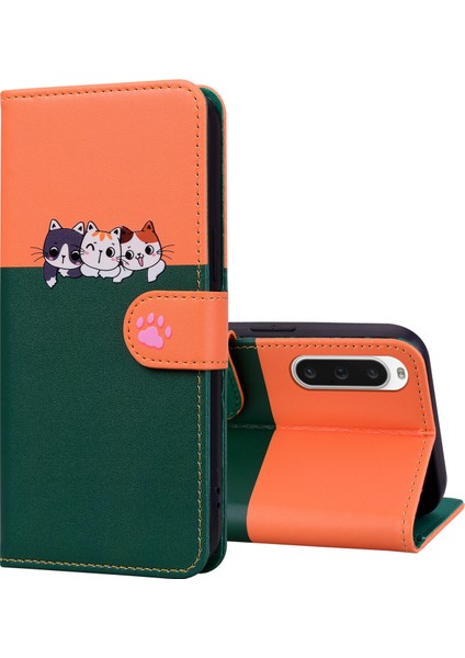 Sony Xperia 10 V Sevimli Hayvan Desenli Kart Yuvalı Cüzdan Kılıfı (Yurt Dışından) fırsatları