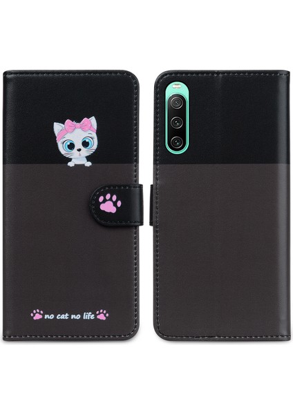 Sony Xperia 10 Iv Sevimli Hayvan Desenli Kart Yuvalı Cüzdan Kılıfı (Yurt Dışından) indirimleri