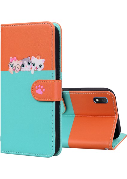Samsung Galaxy A10 Sevimli Hayvan Desenli Kart Yuvalı Cüzdan Kılıfı (Yurt Dışından) fırsatları