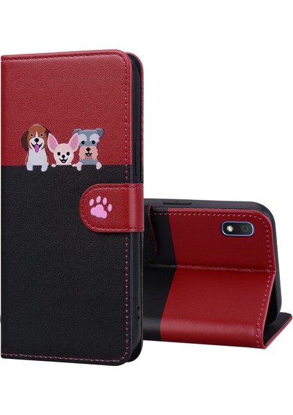 Samsung Galaxy A10 Sevimli Hayvan Desenli Kart Yuvalı Cüzdan Kılıfı (Yurt Dışından) fırsatları