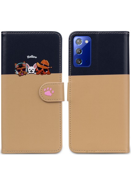 Samsung Galaxy Note 20 Sevimli Hayvan Desenli Kart Yuvalı Cüzdan Kılıfı (Yurt Dışından) indirimleri