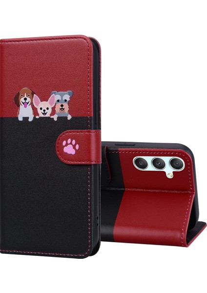 Samsung Galaxy A34 5g Sevimli Hayvan Desenli Kart Yuvalı Cüzdan Kılıfı (Yurt Dışından) fırsatları