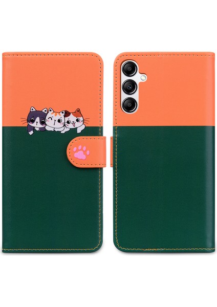 Samsung Galaxy A14 5g Sevimli Hayvan Desenli Kart Yuvalı Cüzdan Kılıfı (Yurt Dışından) indirimleri