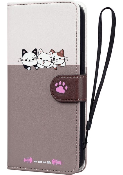 Sony Xperia 10 Iv Sevimli Hayvan Desenli Kart Yuvalı Cüzdan Kılıfı (Yurt Dışından) fiyatları