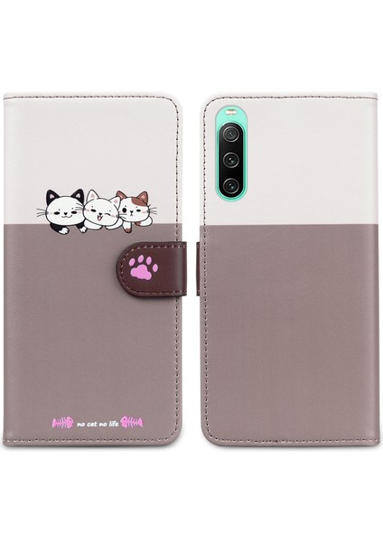 Sony Xperia 10 Iv Sevimli Hayvan Desenli Kart Yuvalı Cüzdan Kılıfı (Yurt Dışından) indirimleri