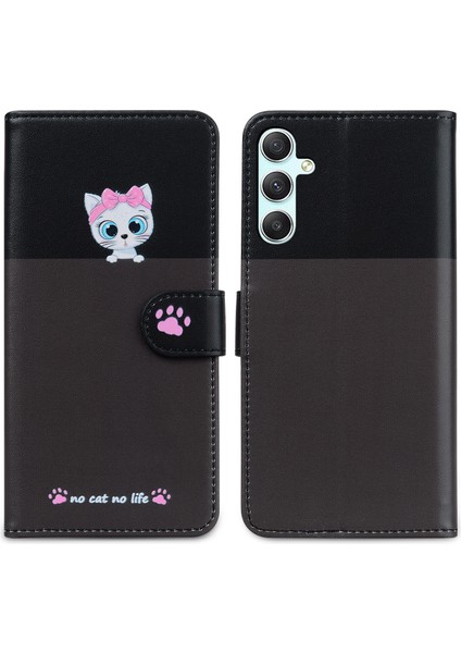 Samsung Galaxy A34 5g Sevimli Hayvan Desenli Kart Yuvalı Cüzdan Kılıfı (Yurt Dışından) indirimleri