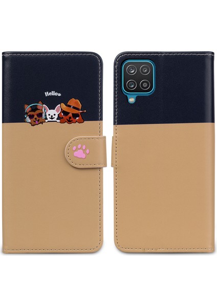 Samsung Galaxy A12 Sevimli Hayvan Desenli Kart Yuvalı Cüzdan Kılıfı (Yurt Dışından) indirimleri