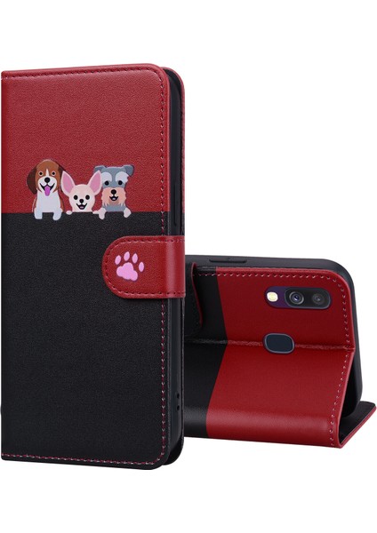 Samsung Galaxy A40 Sevimli Hayvan Desenli Kart Yuvalı Cüzdan Kılıfı (Yurt Dışından) fırsatları