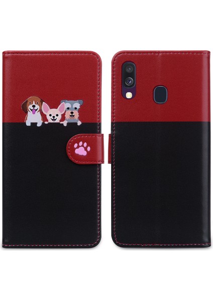 Samsung Galaxy A40 Sevimli Hayvan Desenli Kart Yuvalı Cüzdan Kılıfı (Yurt Dışından) indirimleri