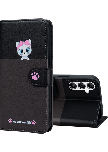Samsung Galaxy A14 5g Sevimli Hayvan Desenli Kart Yuvalı Cüzdan Kılıfı (Yurt Dışından) fırsatları