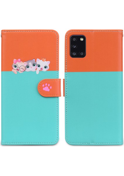 Samsung Galaxy A31 Sevimli Hayvan Desenli Kart Yuvalı Cüzdan Kılıfı (Yurt Dışından) indirimleri