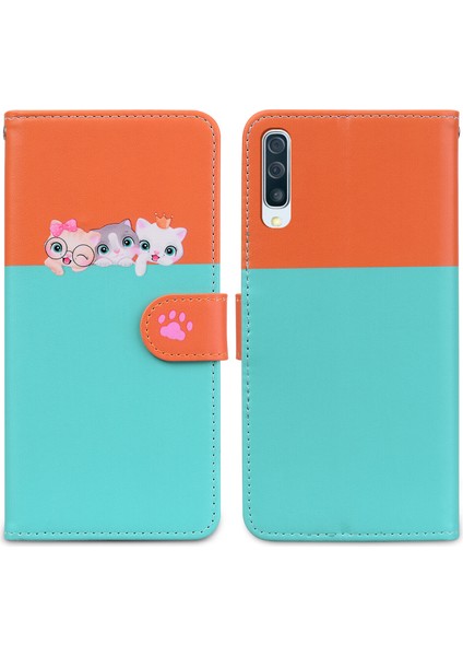 Samsung Galaxy A50/A50S/A30S Sevimli Hayvan Desenli Kart Yuvalı Cüzdan Kılıfı (Yurt Dışından) indirimleri