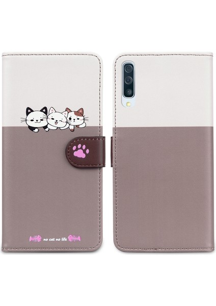 Samsung Galaxy A50/A50S/A30S Sevimli Hayvan Desenli Kart Yuvalı Cüzdan Kılıfı (Yurt Dışından) indirimleri