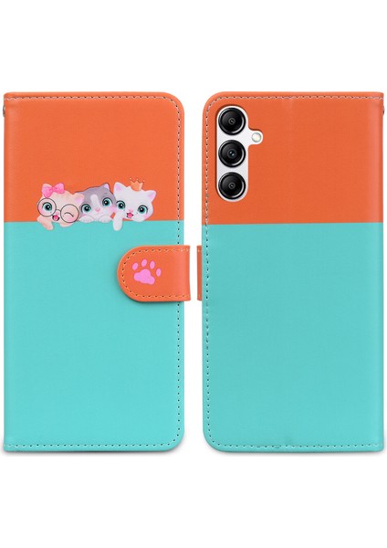Samsung Galaxy A14 5g Sevimli Hayvan Desenli Kart Yuvalı Cüzdan Kılıfı (Yurt Dışından) indirimleri