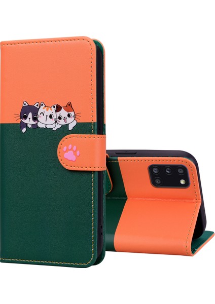 Samsung Galaxy A31 Sevimli Hayvan Desenli Kart Yuvalı Cüzdan Kılıfı (Yurt Dışından) fırsatları