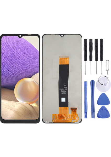 Samsung Galaxy A32 5g Için Oem LCD Ekran Dijitalleştirici Tam Embly (Yurt Dışından)