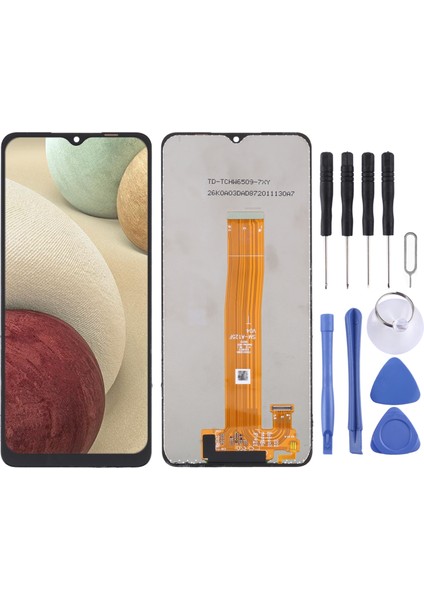 Samsung Galaxy A12/A32 5G/M12 SM-A125 SM-A326 SM-M127 Için Oem LCD Ekran Sayısallaştırıcı Tam Embly (Yurt Dışından)