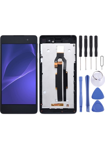 Sony Xperia E5 F3311 F3313 Sayısallaştırıcı Tam Montajı (Siyah) Için Oem LCD Ekran (Yurt Dışından)