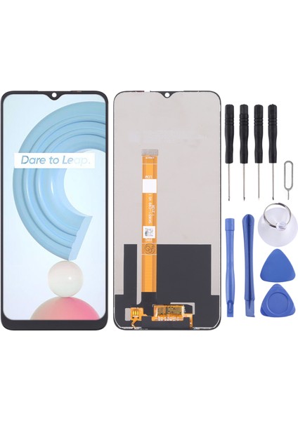 Oppo Realme C21Y/REALME C25Y Için Tft LCD Ekran Dijitalleştirici Tam Montajlı (Yurt Dışından)