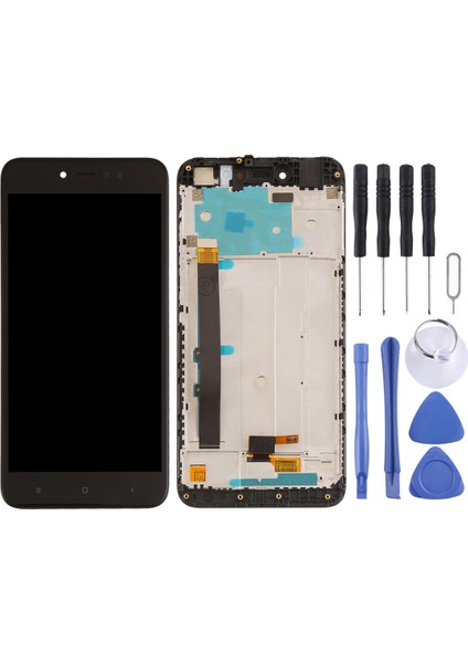 Xiaomi Redmi Için Tft LCD Ekran Not 5A Prime / Remdi Y1 Dijital Eden Tam Montaj Çerçeveli - Siyah (Yurt Dışından) fiyatları