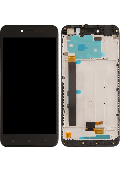 Xiaomi Redmi Için Tft LCD Ekran Not 5A Prime / Remdi Y1 Dijital Eden Tam Montaj Çerçeveli - Siyah (Yurt Dışından) modelleri