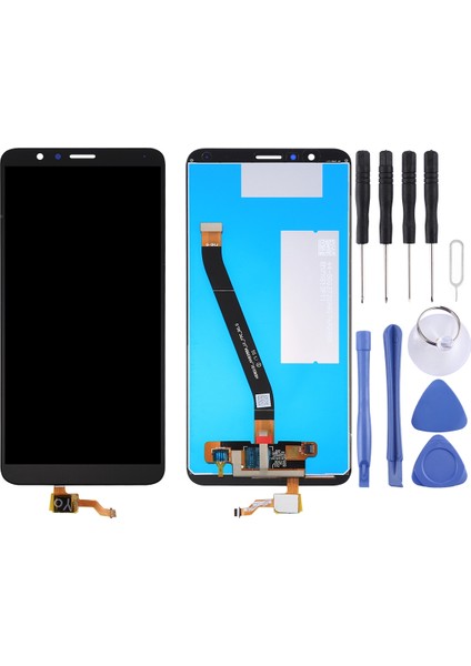 Huawei Honor 7x Için Dijitalleştirici Tft LCD Ekran - Siyah (Yurt Dışından)