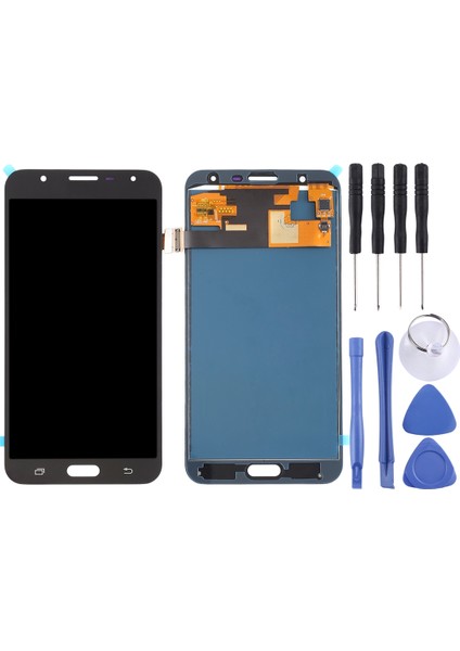 Galaxy J7 Neo, J701F/DS Için Tft LCD Ekranı, Sayısallaştırıcı Tam Embly (Siyah) ile J701M (Yurt Dışından)