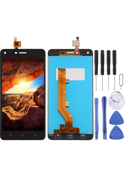 Digitizatör Tam Montajlı (Siyah) Tecno Spark K7 Için Tft LCD Ekranı (Yurt Dışından)