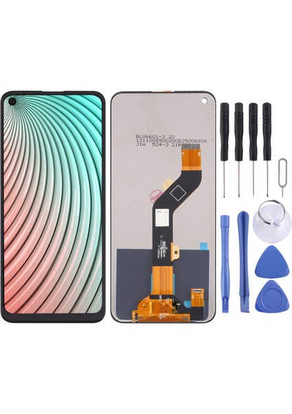 Itel S16 Pro Için Tft LCD Ekran Sayısallaştırıcı Tam Montajlı (Yurt Dışından)