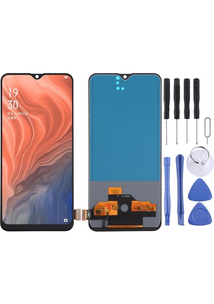Oppo Reno Z / K5 / Realme Xt / Realme X2 Için Tft LCD Ekran Dijitalleştirici Tam Montajlı (Parmak Izi Kimliği Yok) (Yurt Dışından)