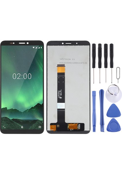 Nokia C2 Için Tft LCD Ekran Dijitalleştirici Tam Montajlı (Yurt Dışından)