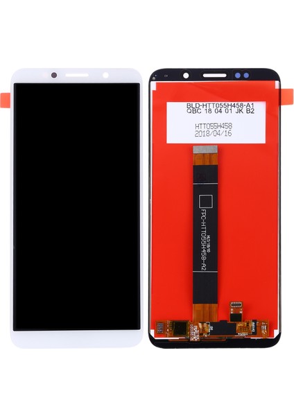 Huawei Y5 Prime (2018) (2018) Için Dijitalleştirici Tft LCD Ekran - Beyaz (Yurt Dışından) modelleri