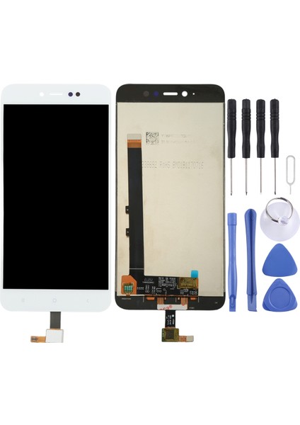 Xiaomi Redmi Için Tft LCD Ekran Note 5A Pro / Prime, Sayısallaştırıcı Tam Montaj - Beyaz (Yurt Dışından)