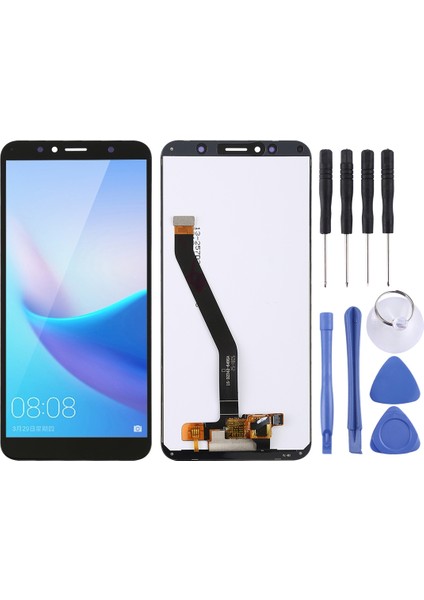 Huawei 8e / Y6 (2018) Için Dijitalleştirici Tft LCD Ekran - Siyah (Yurt Dışından)