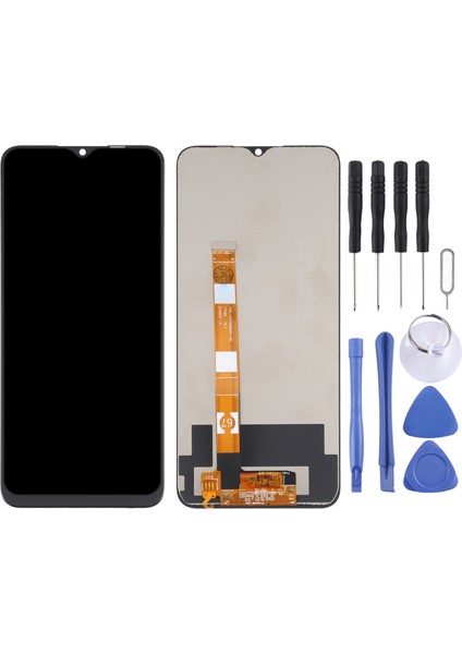 Oppo Realme C25 RMX3193 RMX3191 Için Tft LCD Ekran Digitizer Tam Montajlı (Yurt Dışından)