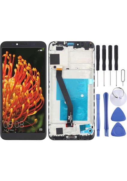 Huawei Y6 Için Dijitalleştirici Tft LCD Ekran - Siyah (Yurt Dışından)