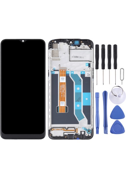 Oppo Realme Narzo 10 / Realme 6i RMX2040 Sayısallaştırıcı Tam Montaj Için Tft LCD Ekran Çerçeveli (Yurt Dışından)
